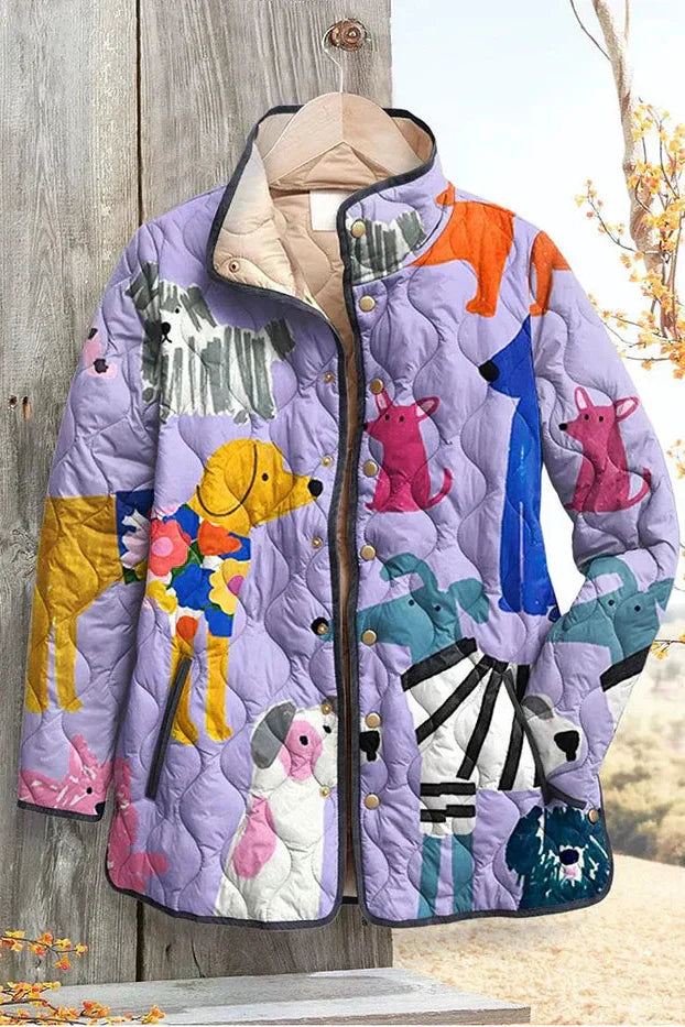 Mila™ | Jakke med print